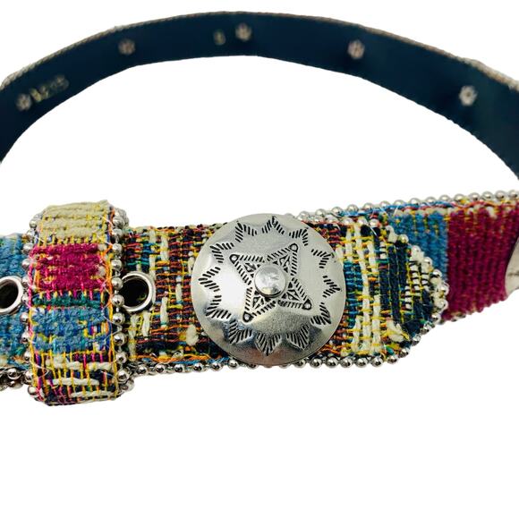 Vintage Aztec Tapestry Belt Girls Size S (31'') - Picture 2 of 6